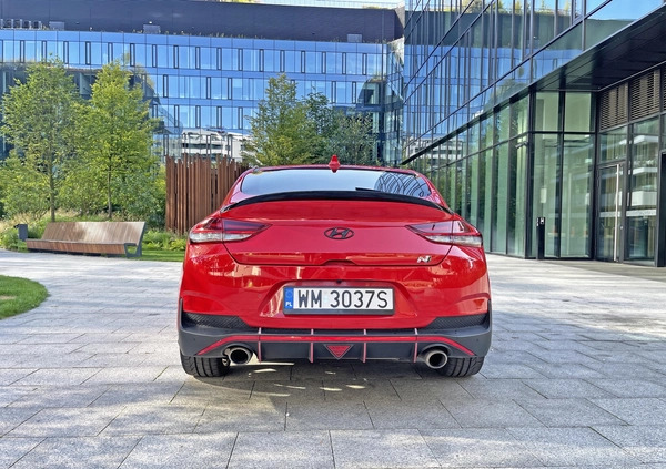 Hyundai i30 N cena 93900 przebieg: 59800, rok produkcji 2019 z Warszawa małe 326